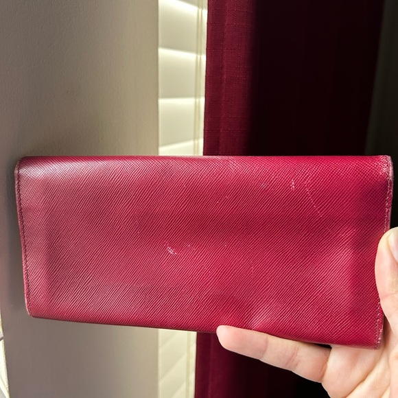 Prada Iris Saffiano Leather Long Wallet - Picture 7 of 7